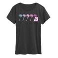 thumbnail image 1 of Barbie - Dream Summer - Summer Palm Trees - Women's Short Sleeve Graphic T-Shirt, 1 of 4