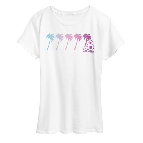 Barbie - Dream Summer - Summer Palm Trees - Women's Short Sleeve Graphic T-Shirt