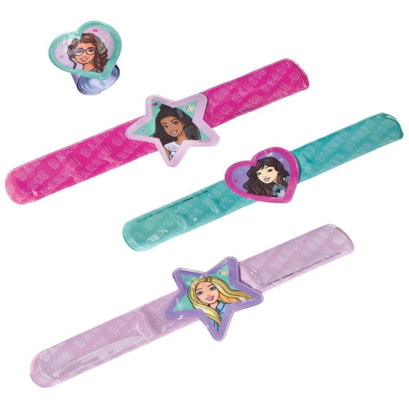 Barbie 'Dream Together' Slap Bracelets / Favors (4ct)
