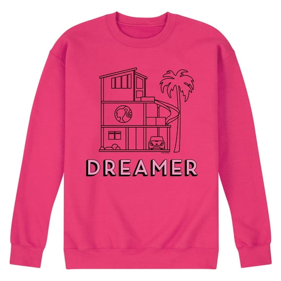 Barbie - Dreamer - Original Dreamhouse Layout - Men's Crew Neck Fleece Pullover