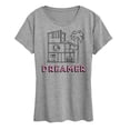 thumbnail image 1 of Barbie - Dreamer - Original Dreamhouse Layout - Women's Short Sleeve Graphic T-Shirt, 1 of 4