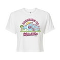 thumbnail image 1 of Barbie - Dreaming Of Malibu - Juniors Cropped Graphic T-Shirt, 1 of 4