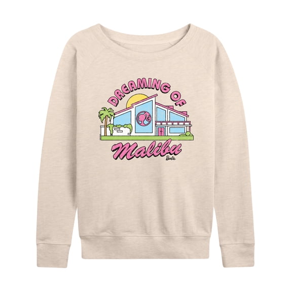Barbie - Dreaming Of Malibu - Women's French Terry Long Sleeve Shirt