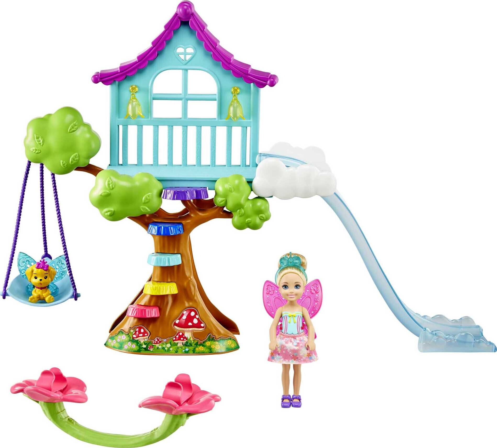 Barbie - Chelsea Sereia Playset Fxt20 Mattel Colorido