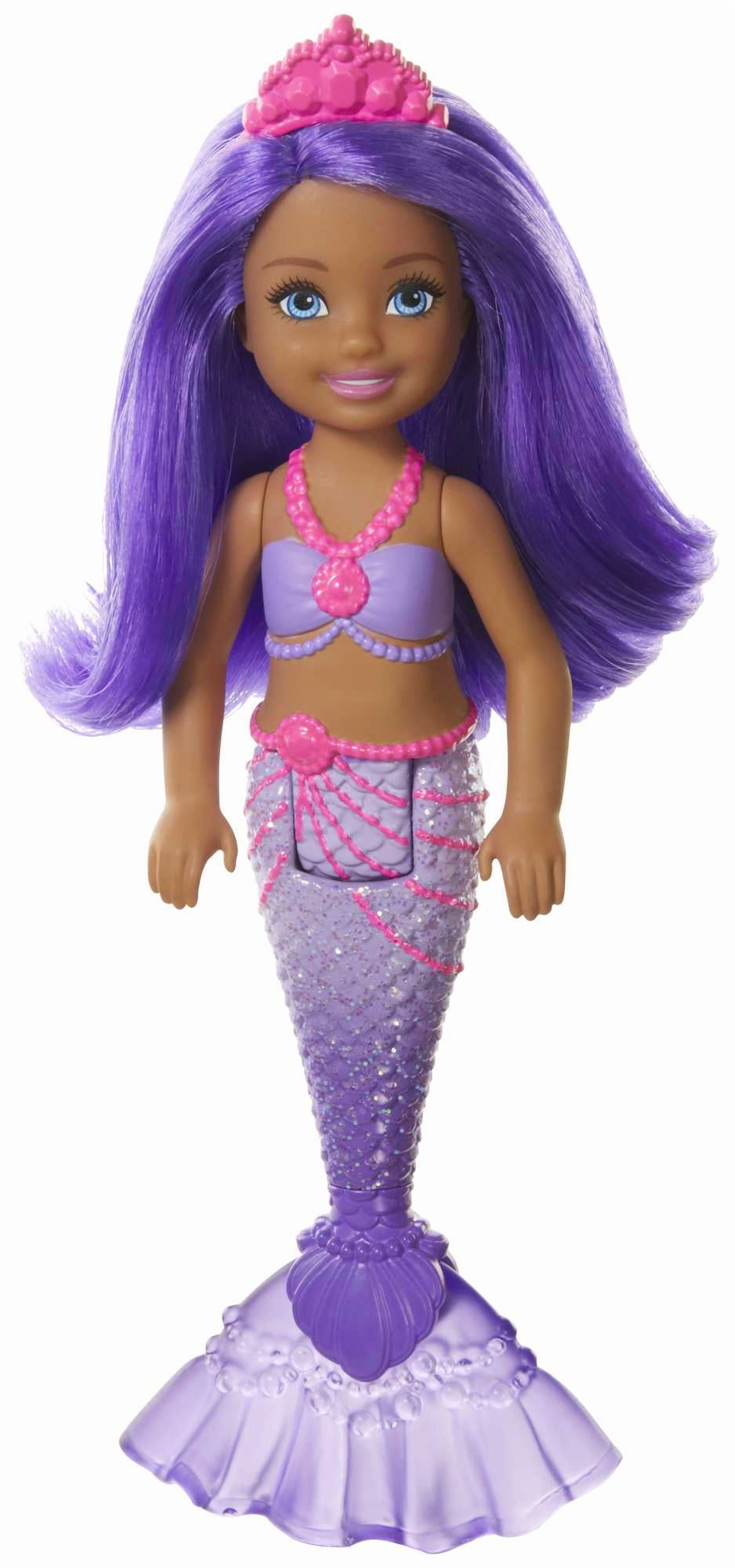 Barbie Dreamtopia Chelsea Mermaid Doll con Púrpura Ecuador Ubuy