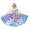 thumbnail image 1 of Barbie Dreamtopia Fashion Reveal Princess Doll, 12-inch, Blonde with Pink Hairstreak, 1 of 7