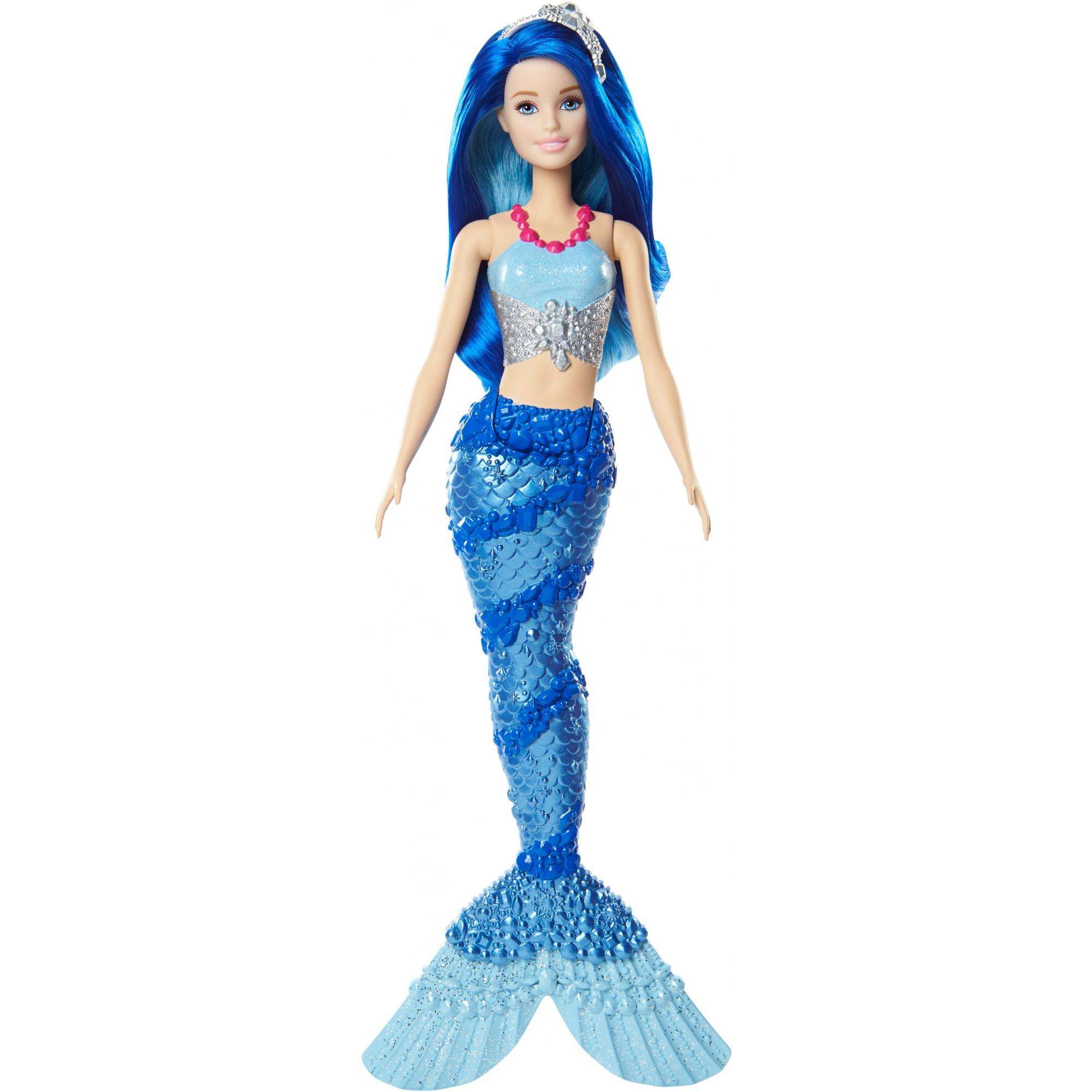 Barbie Dreamtopia Mermaid Doll with Blue Jewel-Themed Tail - image 1 of 5