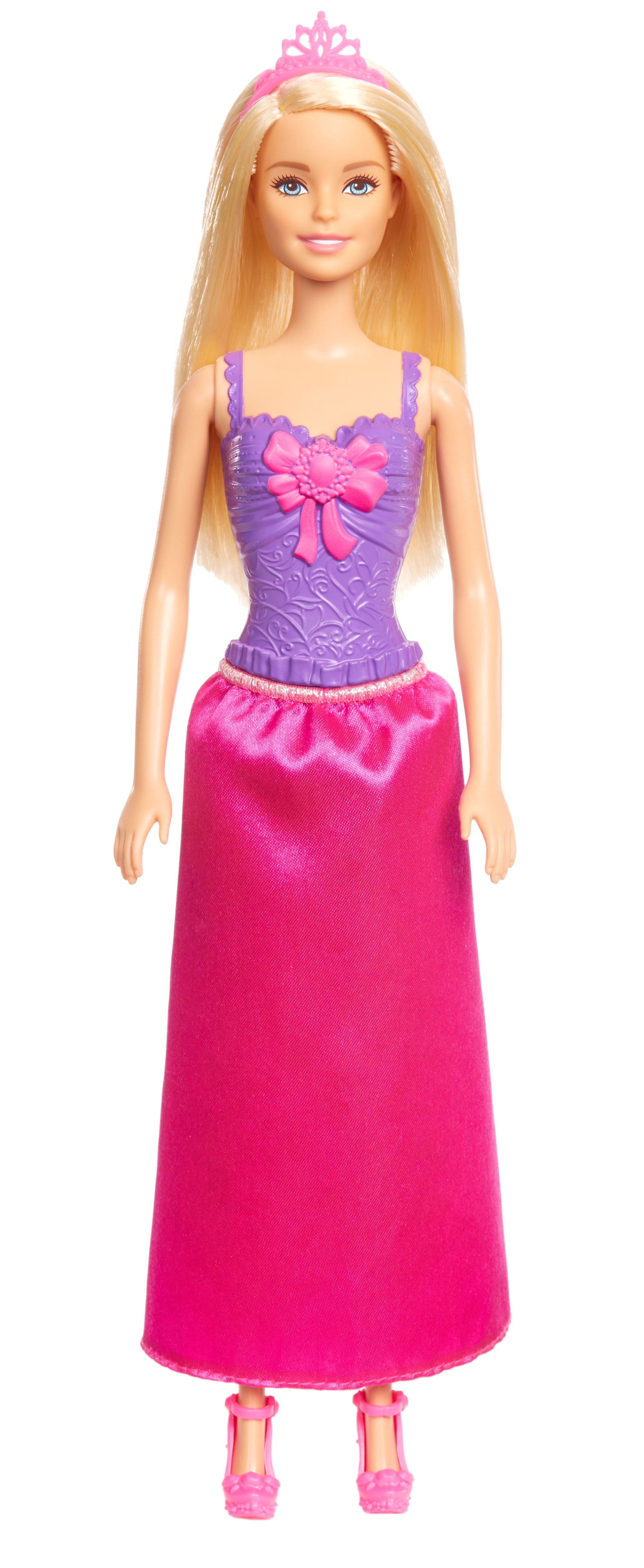 Barbie Dreamtopia Royal Doll with Blonde Hair, Shimmery Pink Skirt & Headband Accessory - image 1 of 4