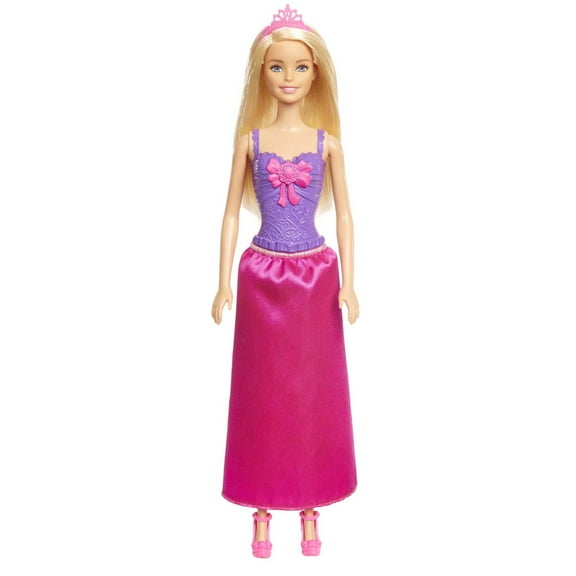 Barbie Dreamtopia Royal Doll with Blonde Hair, Shimmery Pink Skirt & Headband Accessory