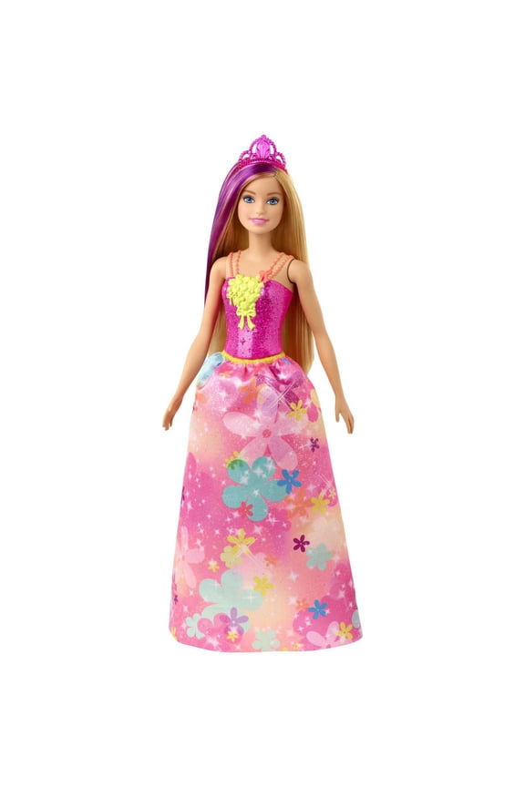 Dreamtopia Royal Doll with Blonde Hair with Purple Streak & Accessories