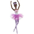 thumbnail interactive-video image 1 of Barbie Dreamtopia Twinkle Lights Ballerina Doll, Brunette with Light-Up Feature Wearing Removable Headband & Tutu, 1 of 8