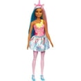 thumbnail image 1 of Barbie Dreamtopia Unicorn Doll with Blue & Pink Hair, Skirt, Removable Unicorn Tail & Headband, 1 of 7