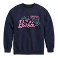 thumbnail image 1 of Barbie - Easter - Brushed Flowers - Toddler And Youth Crewneck Fleece Sweatshirt, 1 of 4