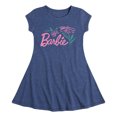 thumbnail image 1 of Barbie - Easter - Brushed Flowers - Toddler And Youth Girls Fit And Flare Dress, 1 of 3