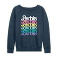thumbnail image 1 of Barbie - Easter - Colorful Logo - Women's Lightweight French Terry Long Sleeve Shirt, 1 of 5