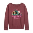 thumbnail image 1 of Barbie - Easter - Easter Vibes - Women's Lightweight French Terry Long Sleeve Shirt, 1 of 4