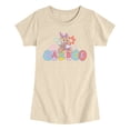 thumbnail image 1 of Barbie - Easter Eggs - Youth Girls Fitted Short Sleeve T-Shirt, 1 of 4