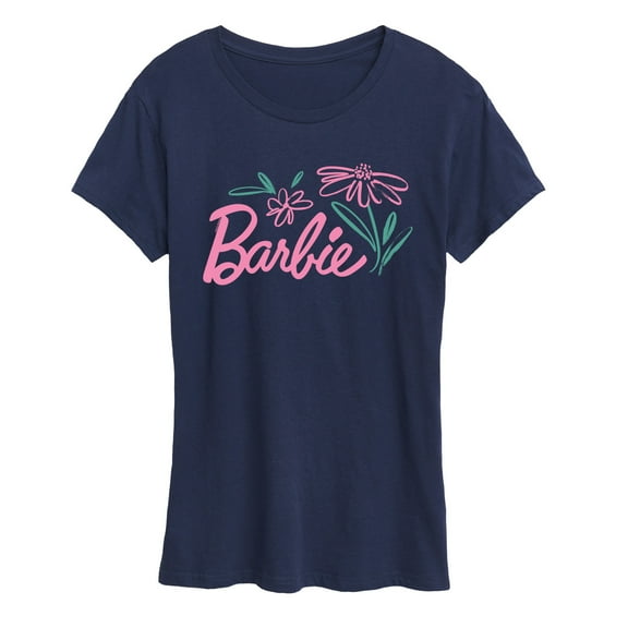 Barbie - Easter - Hand Painted Flowers - Women's Short Sleeve Graphic T-Shirt