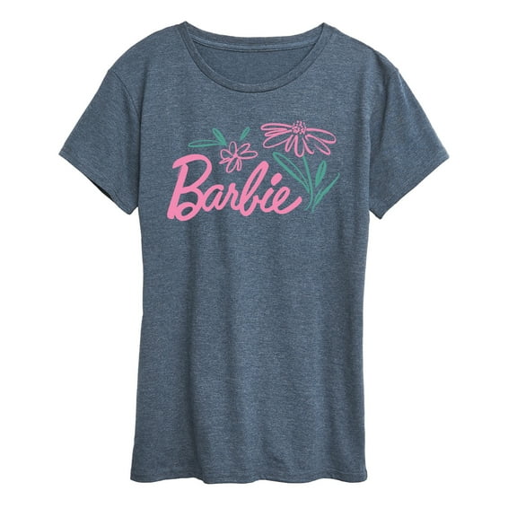 Barbie - Easter - Hand Painted Flowers - Women's Short Sleeve Graphic T-Shirt