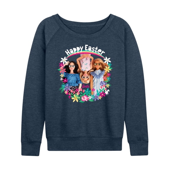 Barbie - Easter - Happy Easter - Women's Lightweight French Terry Long Sleeve Shirt