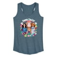 thumbnail image 1 of Barbie - Easter - Happy Easter - Women's Racerback Tank Top, 1 of 5