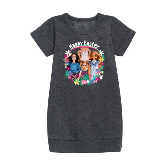Barbie - Easter - Happy Easter from Barbie - Toddler And Youth Girls Fleece Dress