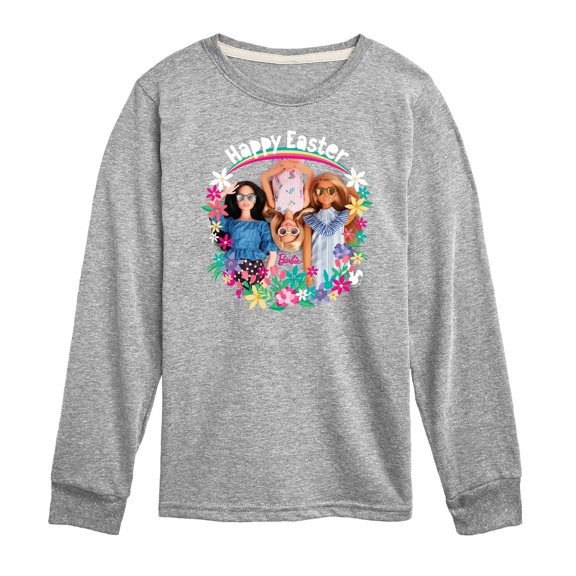 Barbie - Easter - Happy Easter from Barbie - Toddler And Youth Long Sleeve Graphic T-Shirt