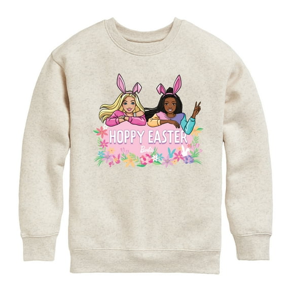 Barbie - Easter - Hoppy Easter - Toddler And Youth Crewneck Fleece Sweatshirt