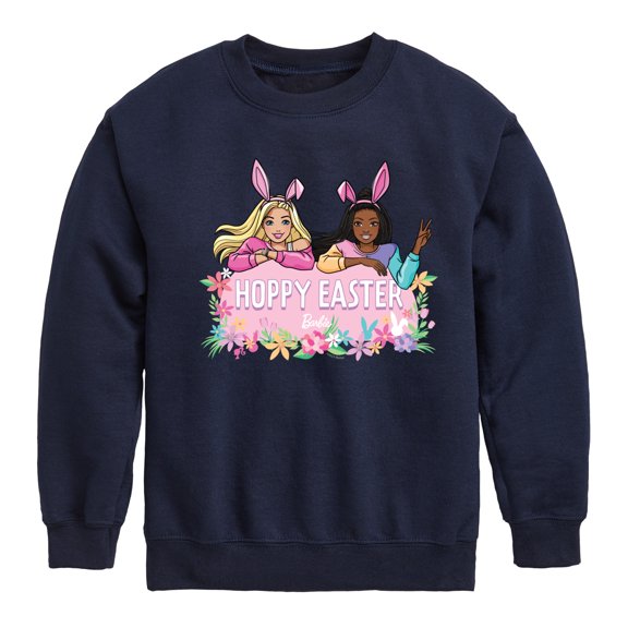 Barbie - Easter - Hoppy Easter - Toddler And Youth Crewneck Fleece Sweatshirt