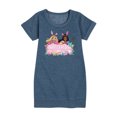 thumbnail image 1 of Barbie - Easter - Hoppy Easter - Toddler And Youth Girls Fleece Dress, 1 of 4
