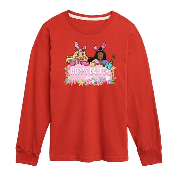 Barbie - Easter - Hoppy Easter - Toddler And Youth Long Sleeve Graphic T-Shirt