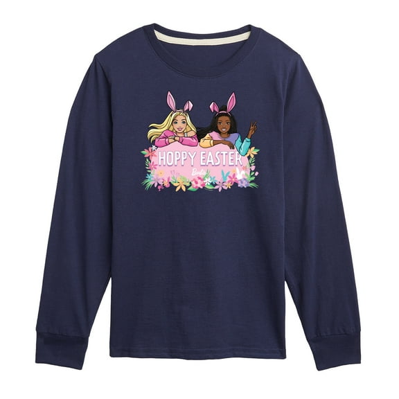 Barbie - Easter - Hoppy Easter - Toddler And Youth Long Sleeve Graphic T-Shirt