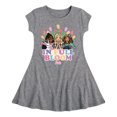 thumbnail image 1 of Barbie - Easter - In Full Bloom - Toddler And Youth Girls Fit And Flare Dress, 1 of 1