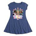 thumbnail image 1 of Barbie - Easter - In Full Bloom - Toddler And Youth Girls Fit And Flare Dress, 1 of 1