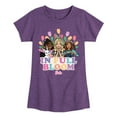 thumbnail image 1 of Barbie - Easter - In Full Bloom - Toddler And Youth Girls Short Sleeve Graphic T-Shirt, 1 of 4