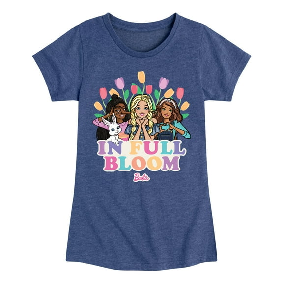 Barbie - Easter - In Full Bloom - Toddler And Youth Girls Short Sleeve Graphic T-Shirt