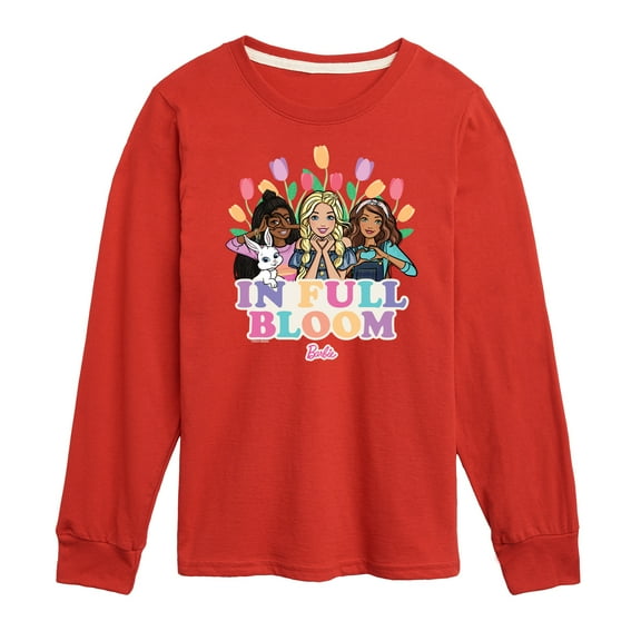 Barbie - Easter - In Full Bloom - Toddler And Youth Long Sleeve Graphic T-Shirt
