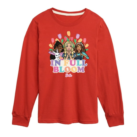 Barbie - Easter - In Full Bloom - Toddler And Youth Long Sleeve Graphic T-Shirt