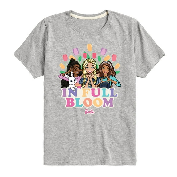 Barbie - Easter - In Full Bloom - Toddler And Youth Short Sleeve Graphic T-Shirt