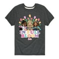 thumbnail image 1 of Barbie - Easter - In Full Bloom - Toddler And Youth Short Sleeve Graphic T-Shirt, 1 of 4
