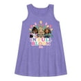 thumbnail image 1 of Barbie - Easter - In Full Bloom - Toddler and Youth Girls A-line Dress, 1 of 3