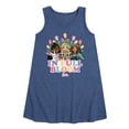 thumbnail image 1 of Barbie - Easter - In Full Bloom - Toddler and Youth Girls A-line Dress, 1 of 4