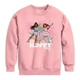 thumbnail image 1 of Barbie - Easter - Oh Hoppy Day - Toddler And Youth Crewneck Fleece Sweatshirt, 1 of 3