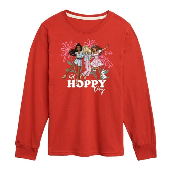 Barbie - Easter - Oh Hoppy Day - Toddler And Youth Long Sleeve Graphic T-Shirt