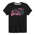 thumbnail image 1 of Barbie - Easter - Paint Brushed Flowers - Toddler And Youth Short Sleeve Graphic T-Shirt, 1 of 4