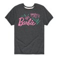 thumbnail image 1 of Barbie - Easter - Paint Brushed Flowers - Toddler And Youth Short Sleeve Graphic T-Shirt, 1 of 4
