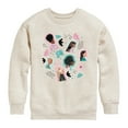thumbnail image 1 of Barbie - Easter - Photo Collage - Toddler And Youth Crewneck Fleece Sweatshirt, 1 of 4