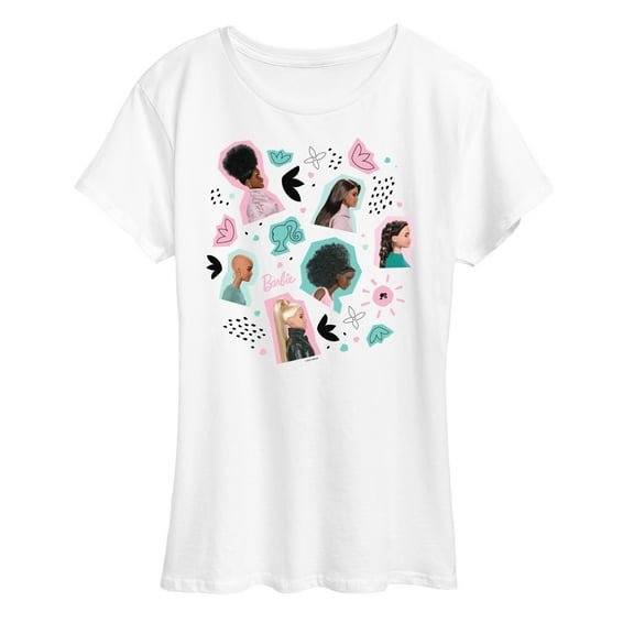 Barbie - Easter - Photo Collage - Women's Short Sleeve Graphic T-Shirt