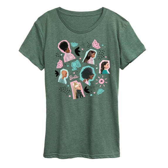 Barbie - Easter - Photo Collage - Women's Short Sleeve Graphic T-Shirt