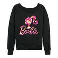 thumbnail image 1 of Barbie - Easter - Spring Daisy Pattern - Women's Lightweight French Terry Long Sleeve Shirt, 1 of 5